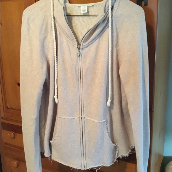 Victoria’s Secret Zippered Sweatshirt Hoodie Jacket - Picture 1 of 8